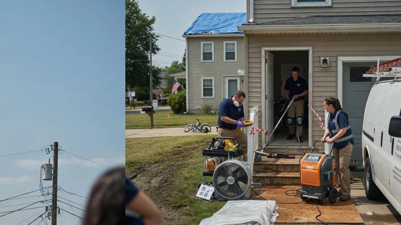 Water Damage Repair in Holmesville, OH near me